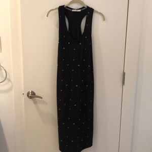 ALTERNATIVE brand racer back midi dress